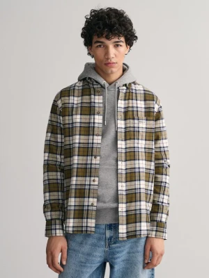 Koszula Flanelowa W Kratkę Regular Fit GANT