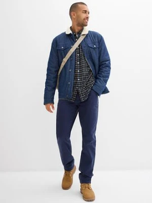 Koszula flanelowa z długim rękawem, z czystej bawełny bonprix