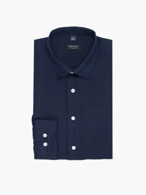 KOSZULA FORMENTO 3014 DŁUGI RĘKAW SLIM FIT GRANAT Recman