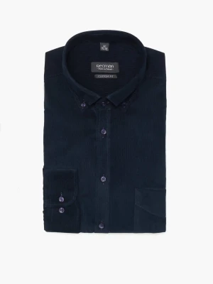 KOSZULA FORMENTO 3126 DŁUGI RĘKAW CUSTOM FIT GRANAT Recman