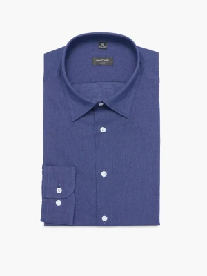 KOSZULA FORMENTO 3156D DŁUGI RĘKAW SLIM FIT GRANAT Recman