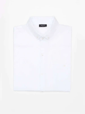 KOSZULA FORMENTO 3226 DŁUGI RĘKAW SLIM FIT BIAŁA Recman