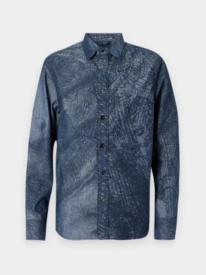 Koszula G-Star niebieski denim