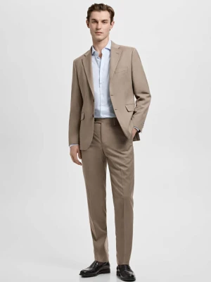 Zdjęcie produktu Koszula garniturowa slim fit w prążki błękitny - Mężczyzna - - MANGO MAN