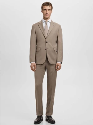 Zdjęcie produktu Koszula garniturowa slim fit z bawełnianej popeliny biały - Mężczyzna - - MANGO MAN