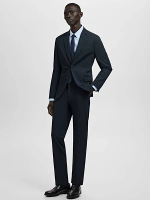 Zdjęcie produktu Koszula garniturowa slim fit z bawełny błękitny - Mężczyzna - - MANGO MAN