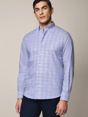 Koszula Granatowa Bawełniana Slim Johanna Lancerto