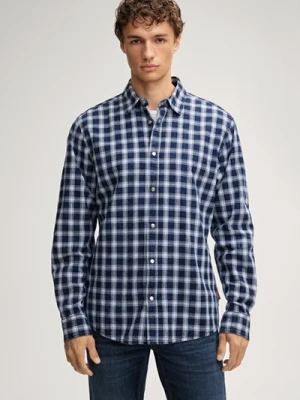 Koszula Hanck w kolorze ciemnoniebiesko-białym w kratę Joop