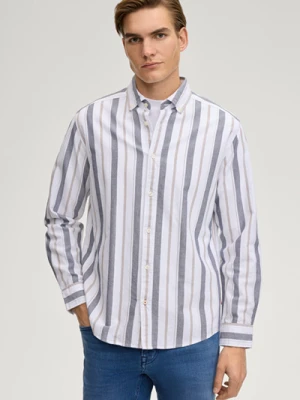 Koszula Heli w kolorze białym w paski Joop