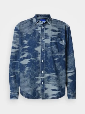 Koszula Hugo niebieski denim