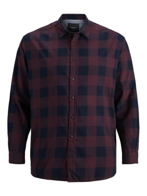 Koszula Jack&Jones ciemnoczerwony