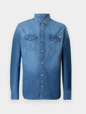 Koszula Jack&Jones niebieski denim