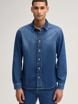 Koszula jeansowa Jiro w kolorze niebieskim denim Joop