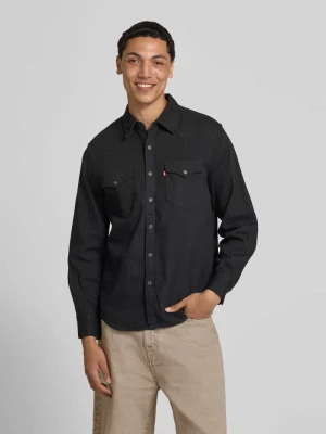 Koszula jeansowa o kroju regular fit z czystej bawełny model 'BARSTOW WESTERN STANDARD' Levi's®
