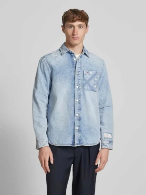 Koszula jeansowa o kroju regular fit z czystej bawełny Tommy Jeans