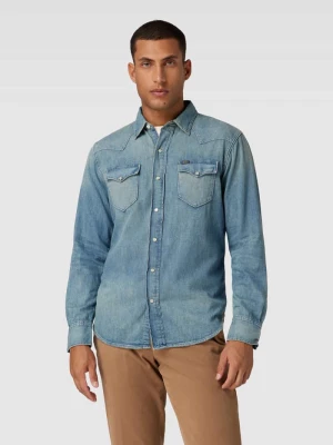Koszula jeansowa o kroju regular fit z kieszeniami na piersi model ‘ICON’ Polo Ralph Lauren