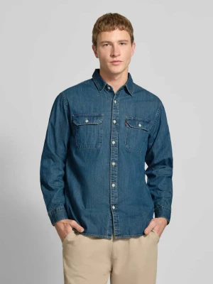 Koszula jeansowa o kroju regular fit z kieszeniami na piersi model ‘JACKSON WORKER’ Levi's®