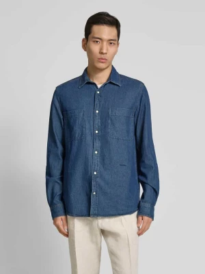 Koszula jeansowa o kroju regular fit z kieszeniami na piersi model ‘Sven’ GABBA