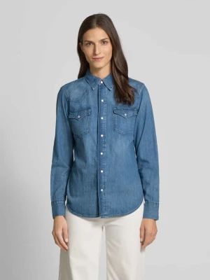 Koszula jeansowa o kroju regular fit z kieszeniami z patką Polo Ralph Lauren