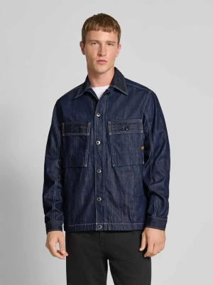Koszula jeansowa o kroju regular fit z kołnierzykiem typu kent model ‘Mosa’ G-Star Raw