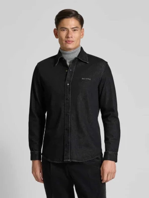 Koszula jeansowa o kroju regular fit z mieszanki bawełny Marc O'Polo