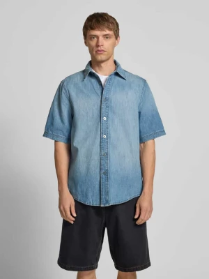 Koszula jeansowa o kroju regular fit z rękawem o dł. 1/2 G-Star Raw