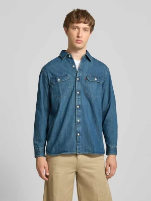 Koszula jeansowa o kroju relaxed fit z czystej bawełny model 'JACKSON WORKER' Levi's®