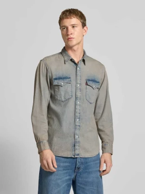 Koszula jeansowa o kroju relaxed fit z kieszeniami na piersi model ‘WESTERN’ Levi's®