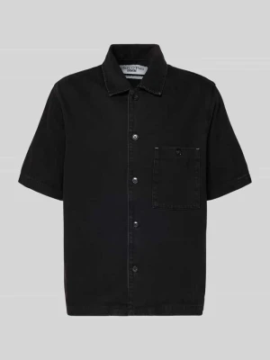 Koszula jeansowa o kroju relaxed fit z mieszanki lyocellu i bawełny Marc O'Polo DENIM