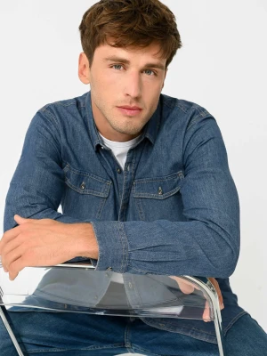 Koszula jeansowa, Regular Fit, K-TENY Volcano