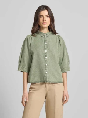 Koszula koszulowa w kroju regular fit z mieszanki wiskozy model 'Bono' LOLLYS LAUNDRY