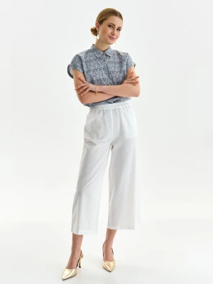 Koszula krótki rękaw niebieska - SKS1246NI koszula krótki rękaw - TOP SECRET - Odzieżowy sklep internetowy TOP SECRET