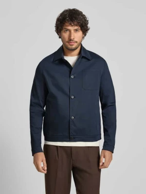 Koszula-kurtka o kroju regular fit z brustaszą Manuel Ritz