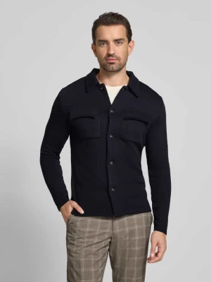Koszula- kurtka o kroju regular fit z dodatkiem wełny Manuel Ritz