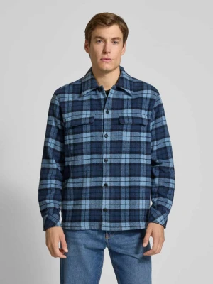 Koszula- kurtka o kroju regular fit z dodatkiem wełny Samsøe Samsøe