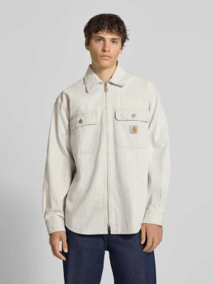 Koszula-kurtka o kroju regular fit z zamkiem błyskawicznym dwustronnym Carhartt Work In Progress