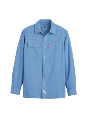 Koszula Levi's jasnoniebieski denim