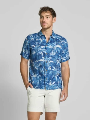 Koszula lniana o kroju classic fit z rękawem o dł. 1/2 Polo Ralph Lauren