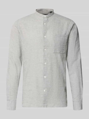 Koszula lniana o kroju regular fit z Brustasza Model 'Atrostol' Matinique