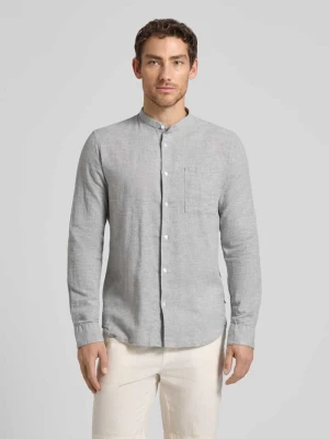 Koszula lniana o kroju regular fit z Brustasza Model 'Atrostol' Matinique