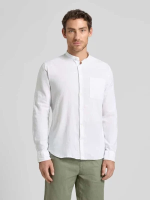 Koszula lniana o kroju regular fit z Brustasza Model 'Atrostol' Matinique