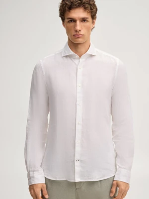 Koszula lniana Pai w kolorze białym Joop