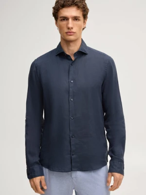 Koszula lniana Pai w kolorze granatowym Joop