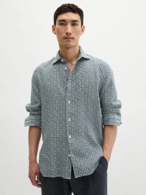 Koszula lniana regular Marc O'Polo