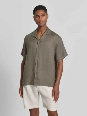 Koszula lniana w kroju regular fit model 'LAWRENCE' Jack & Jones Premium