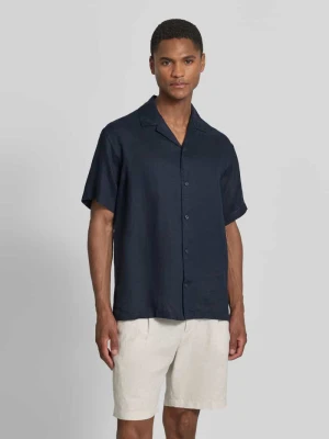 Koszula lniana w kroju regular fit model 'LAWRENCE' JACK & JONES Premium