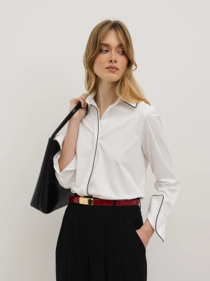 KOSZULA LOTTI BIAŁA L - Flawless