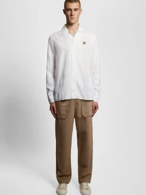 Koszula Lyle & Scott biały