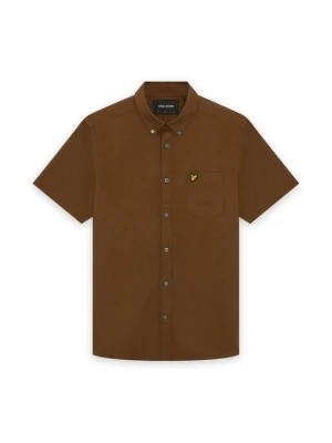 Koszula Lyle & Scott brązowy