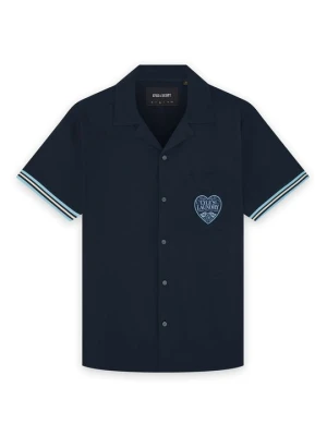 Koszula Lyle & Scott granatowy